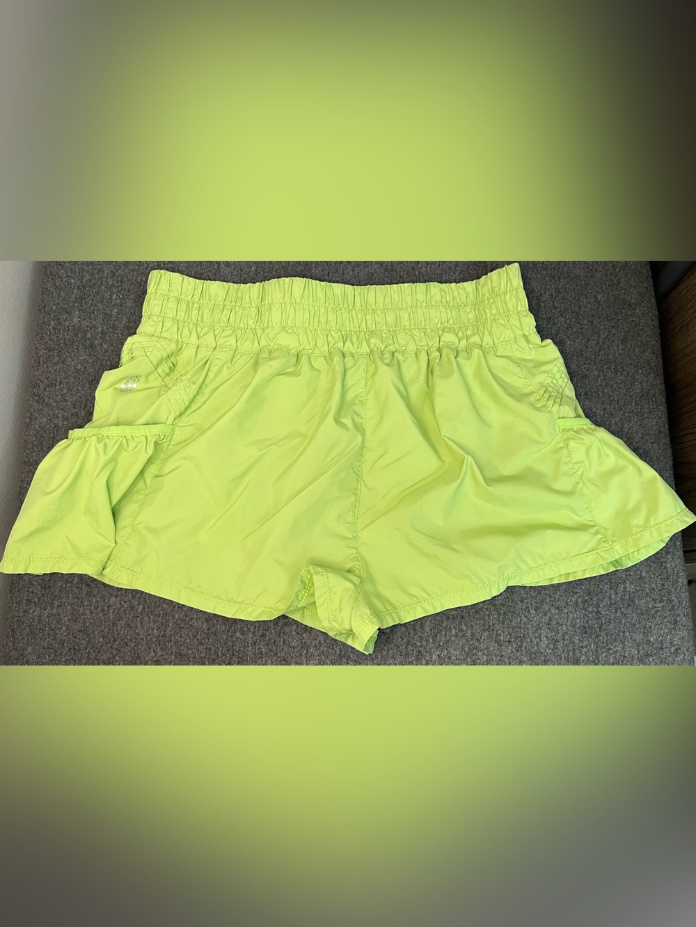 FP Movement by Free People Neon Lime Athletic Shorts